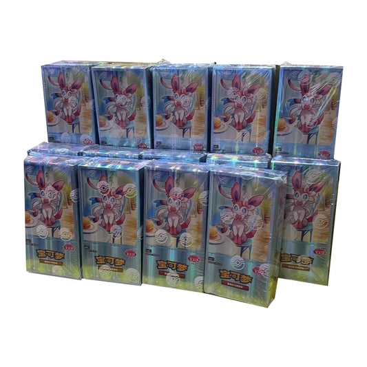 KY 2025 Latest Sell Like Hot Cakes pokemoned chinois gem pack vol 2 TCG Games original Rare Foil Card Pokemoned Booster Box