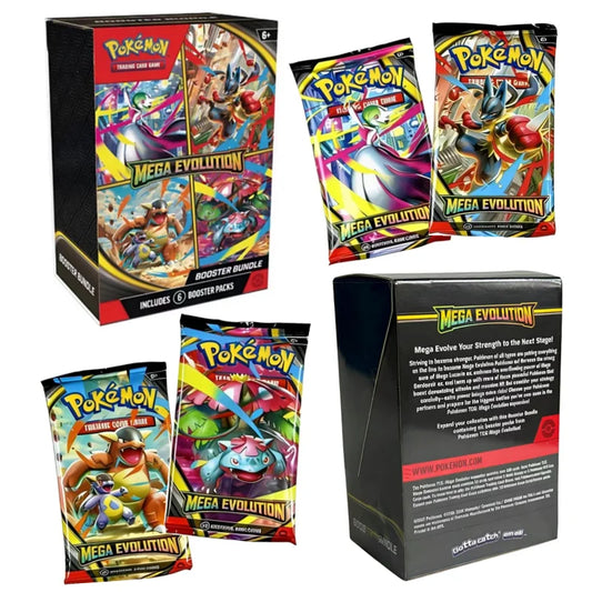 72 Sheets Pokemon Card Booster bundle Charizard  MEGA EVOLUTION PHANTASMAL FIAMES GX V EX English ME01 ME02 Booster Box Cards